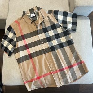 Burberry Multicolor Checkered Casual Shirt